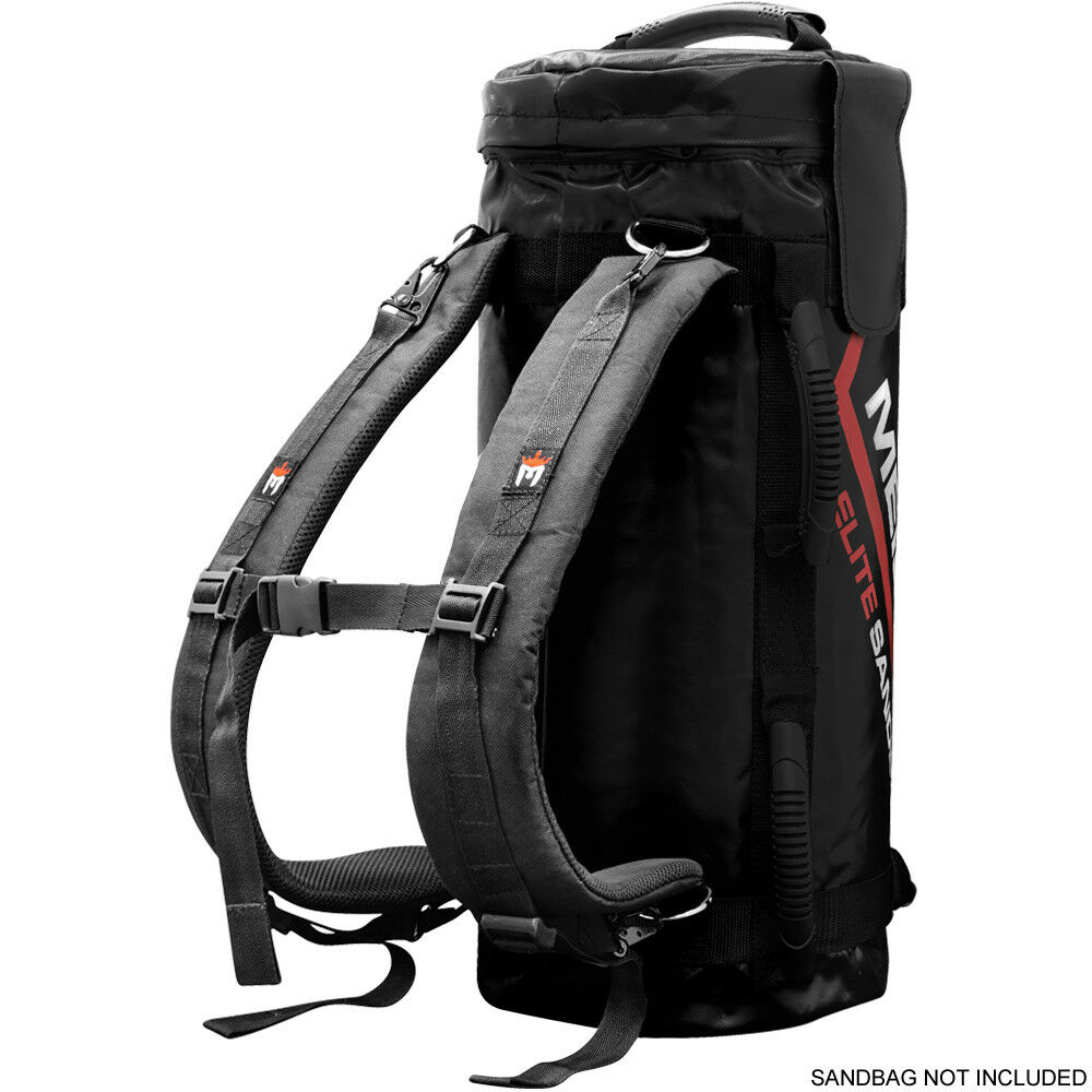 Meister Backpack Straps For 50lb Elite Sandbag Weighted Lifting Crossfit Fitness