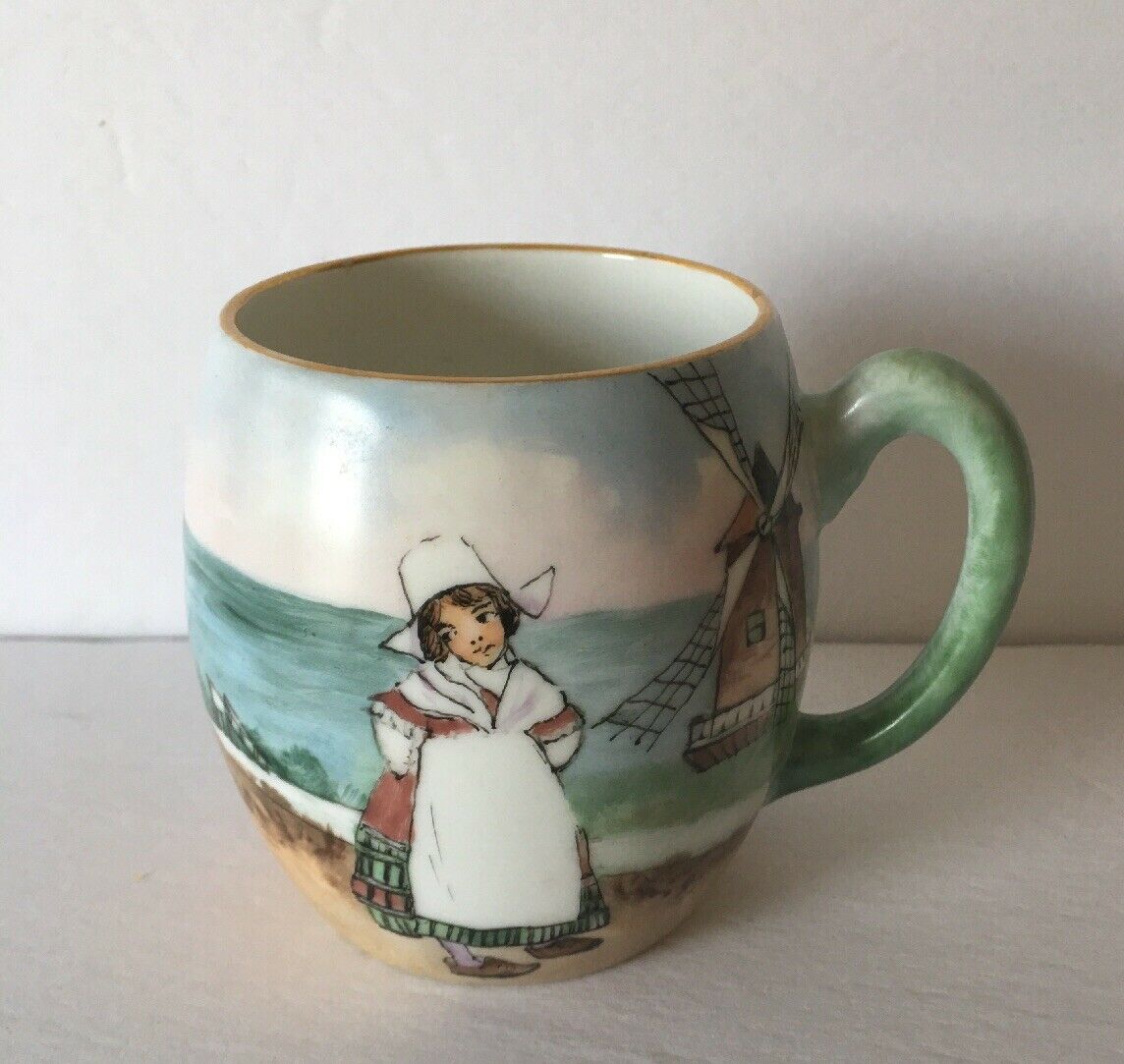 Imperial Psl Austria Hand Painted Signed Have You Seen My Little Sweetheart Mug
